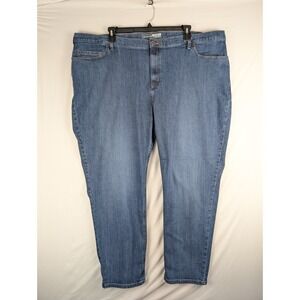 Carhartt Jeans Womens 26W Blue Rugged Flex Relaxed Fit Denim BD5383-W NWT